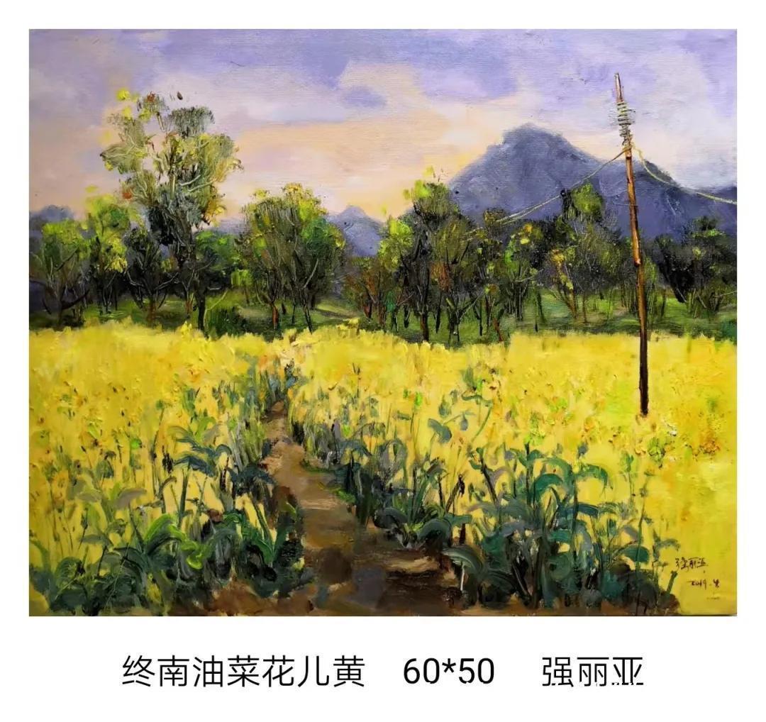 会员！来自油彩的表白——强丽亚油画作品欣赏