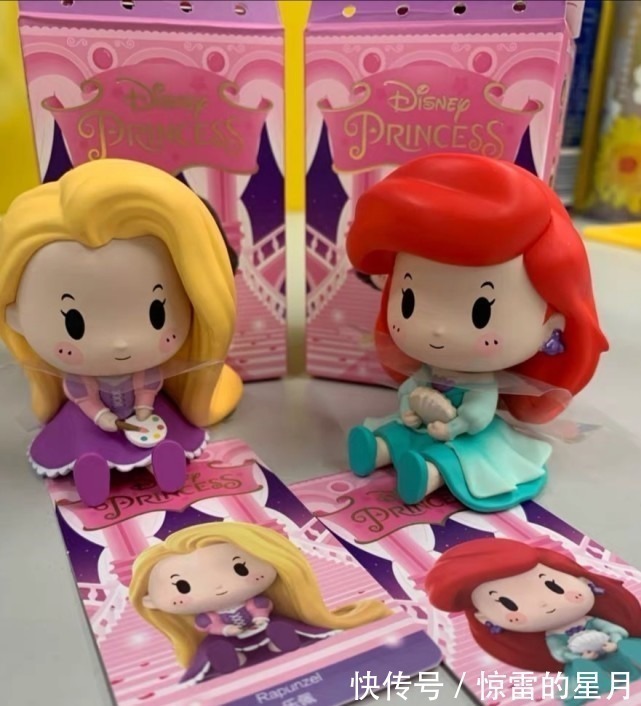 q版|迪士尼公主盲盒手办,总是抽中宝嘉康蒂,网友求交换