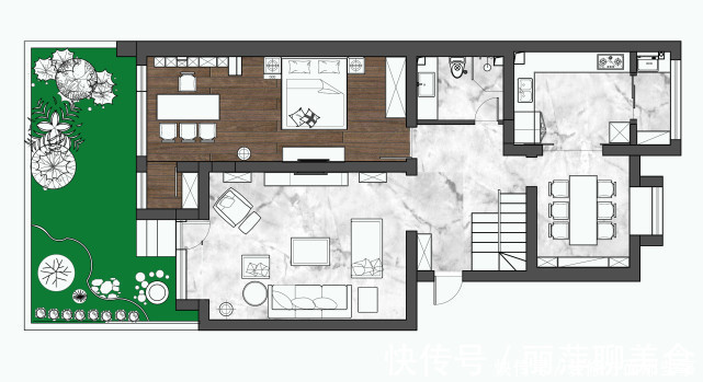 视觉|131平现代三居室低调婉转的华贵,赋予人更好的视觉效果