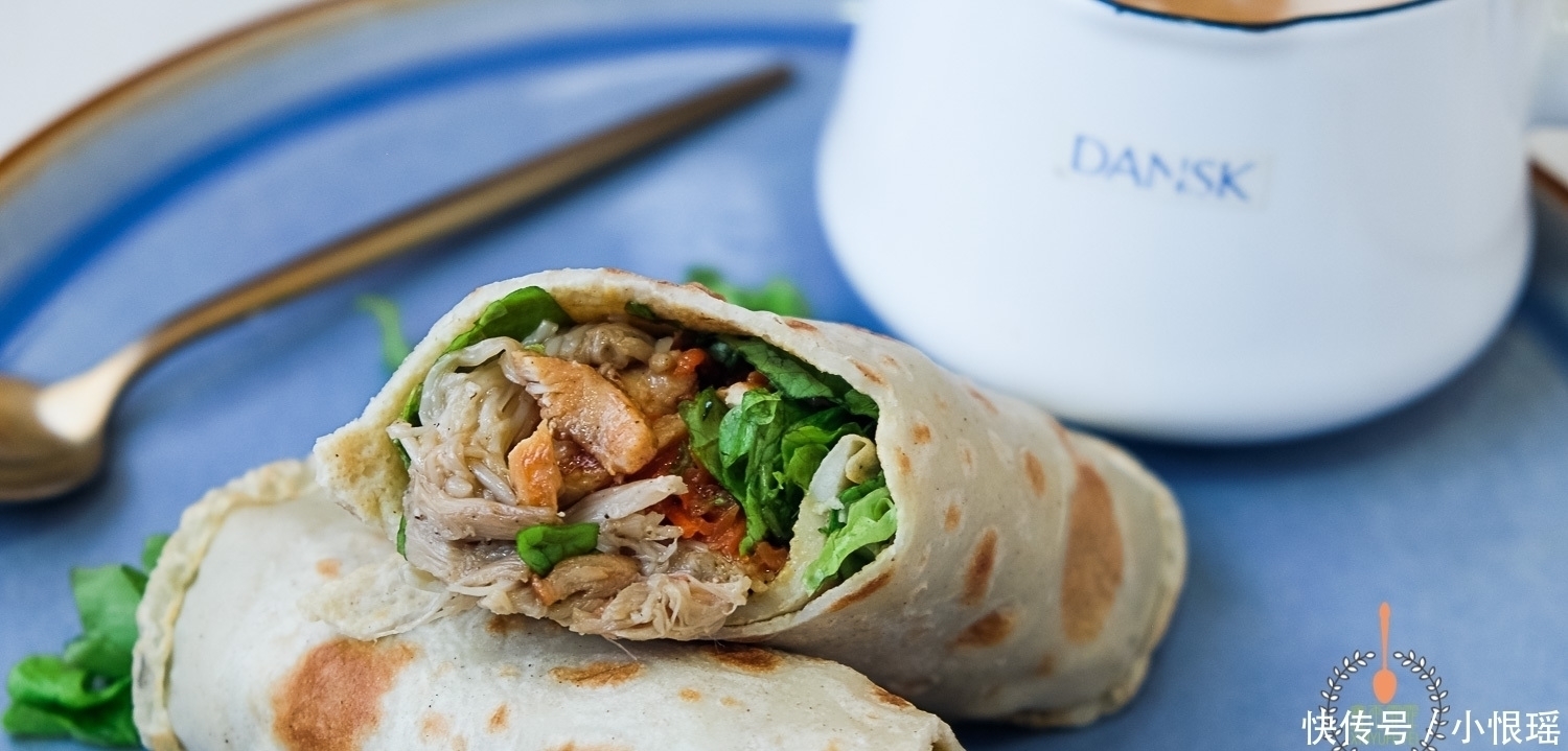 饼卷|女儿最爱的大饼卷一切,不早起,10分钟上桌,孩子满意妈妈省事儿