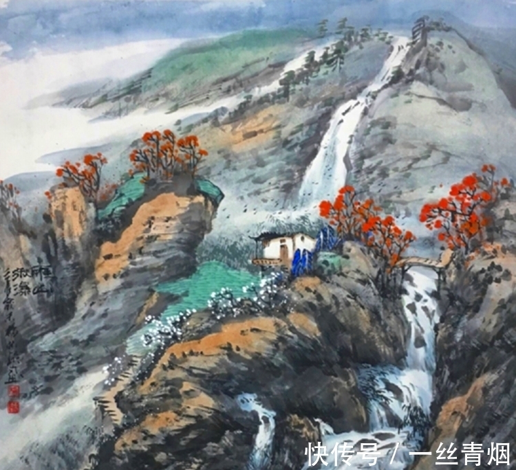 杨怀琰|笔精墨妙写高古，胸有丘壑织丹青—触摸画家杨怀琰的壮美山水情