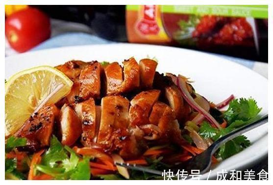 糖醋汁|美食推荐：鸡肉沙拉、莴笋炒豆皮、莴笋炒豆皮、玉米笋小炒的做法