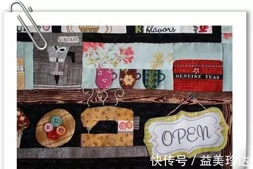 缝纫机|一块布剪碎了再拼接起来，搞什么0基础学布艺拼布，附教程