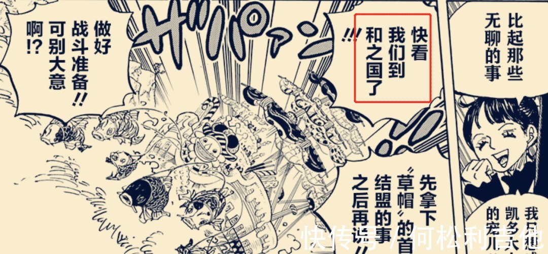 狛千代|海贼王996话小玉说的敌船是什么极有可能是他们!