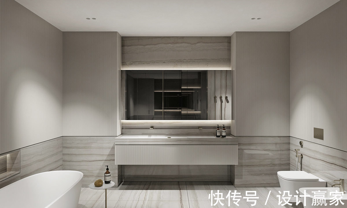 创意性|230㎡开放式公寓，创意性设计，经典时尚的色调，居住体验非同一般