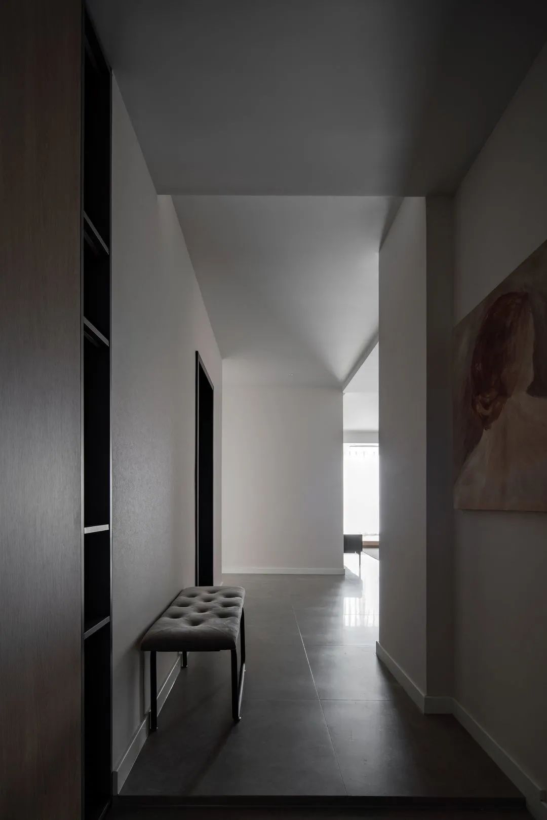 装饰画|130㎡现代极简，朴素的空间设计，也让生活简约温馨舒适