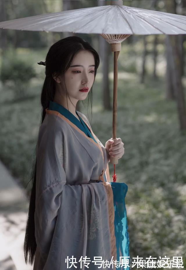 额头|敢把“汉服”穿出门的女生,通常都具有这些特点,一般人可没有