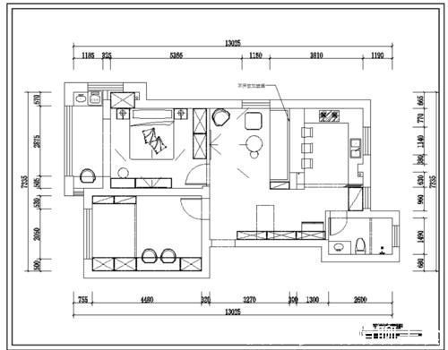 客厅|一扇玻璃窗打通客厅和厨房，80㎡现代婚房如此“偷光”，爱了