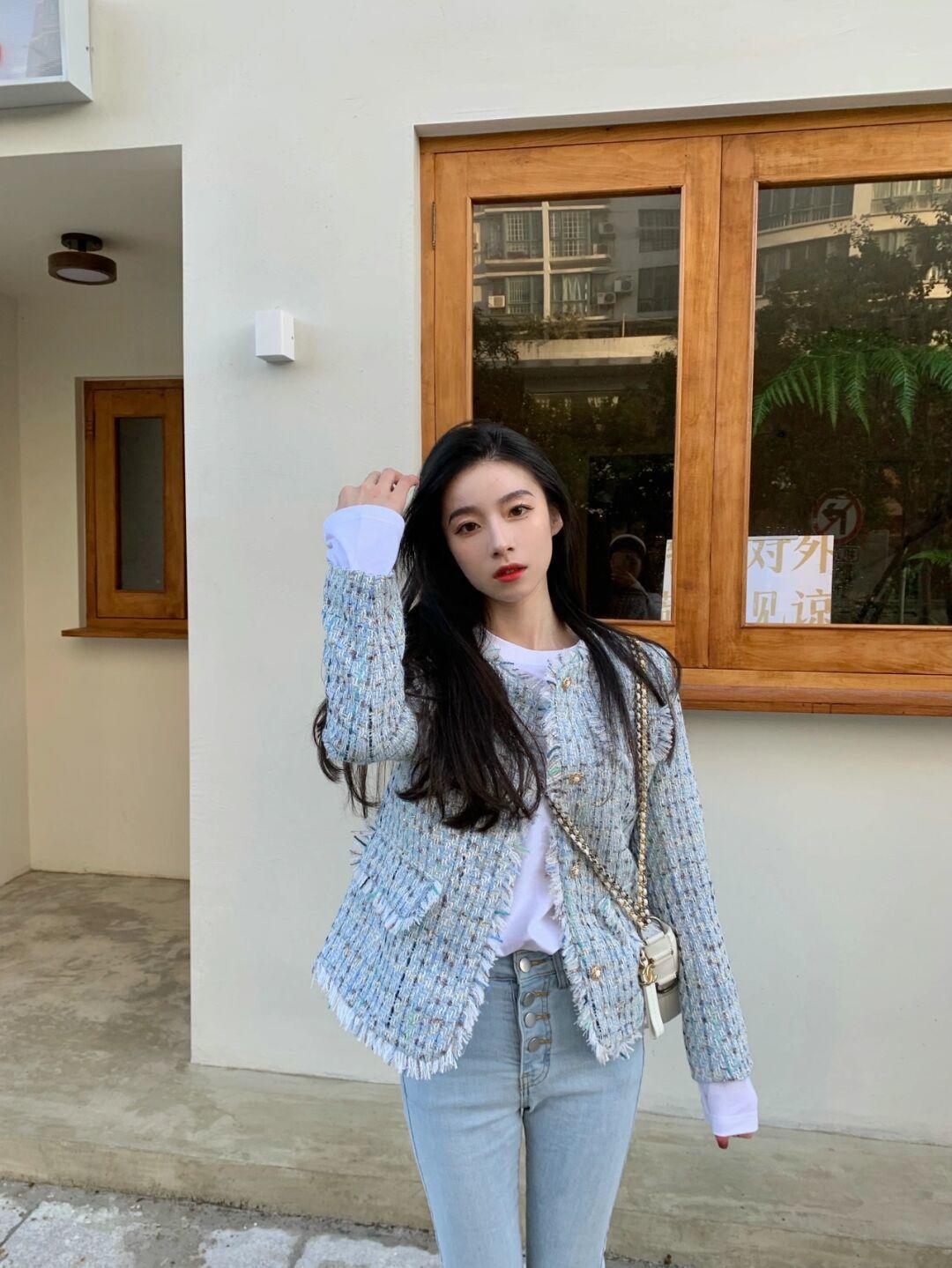 小香风外套|时髦精最爱的“小香风外套”到底有什么魔力?优雅高级,真的好美