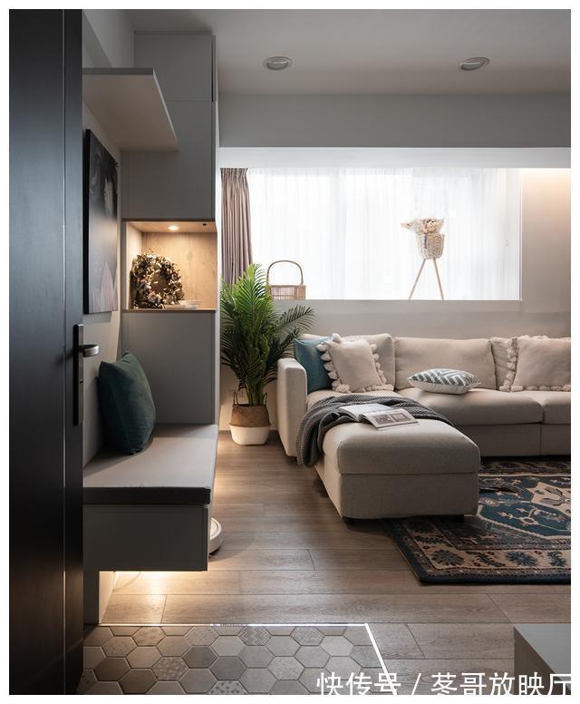 淡雅|她家是小户型装修的典范,套内66㎡,淡雅北欧风,简约又耐看!