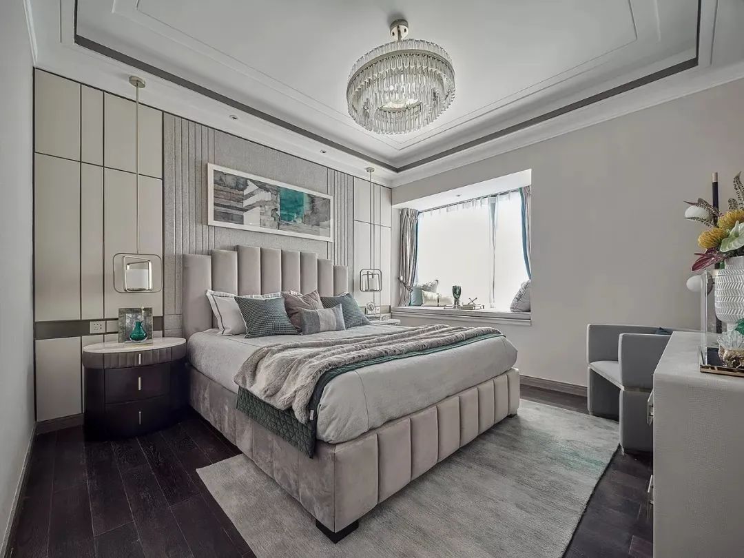 华丽|125㎡现代轻奢,羡慕有院子的房子,住起来太舒服了