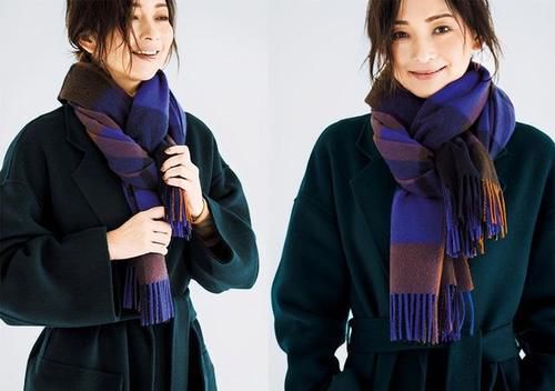 丝巾|羊毛围巾如何戴？才没有缩脖子感，日本造型师的方法原来超简单