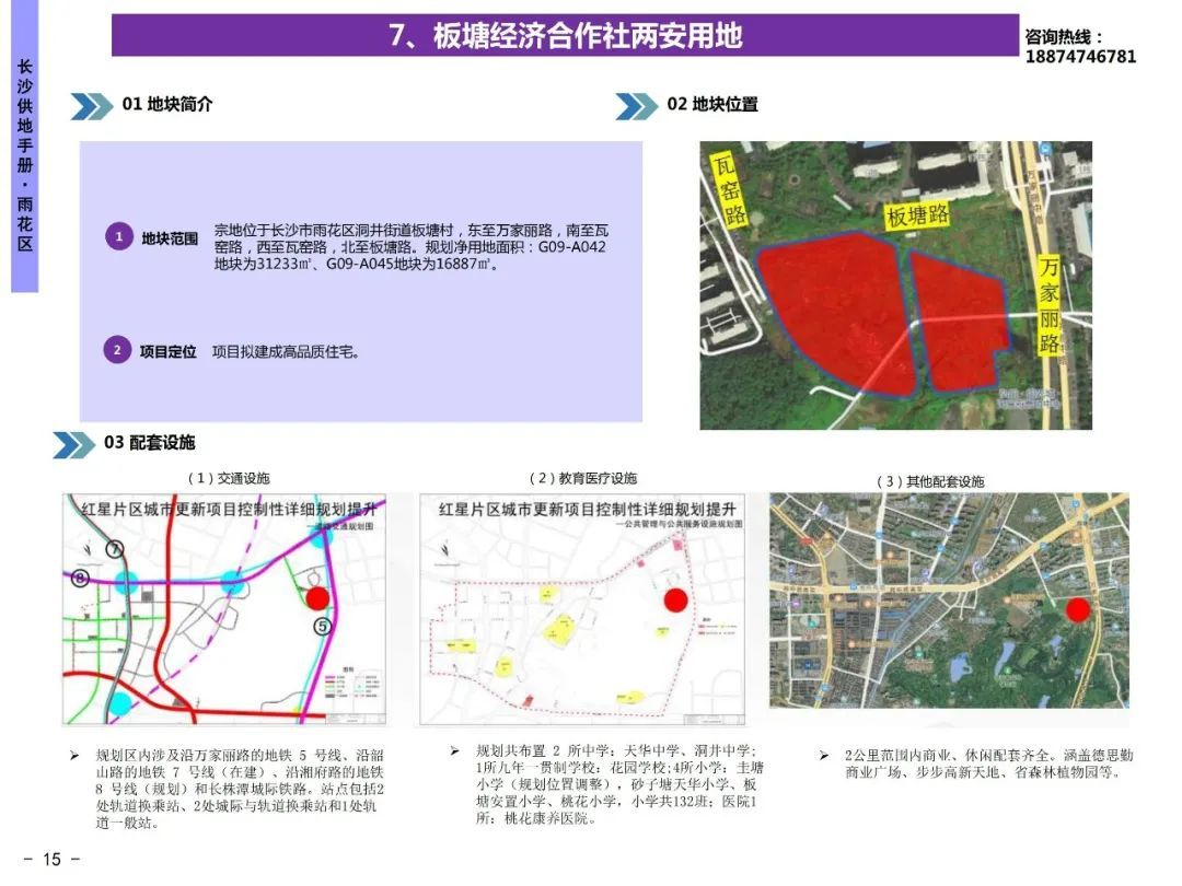 长沙第二批集中土地推介中雨花区3宗优质地块亮相|土地解析| 解析