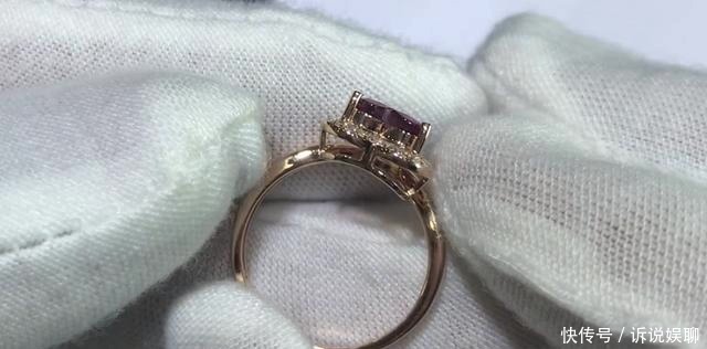 k玫|红宝石改款戒指,K玫尽显高贵