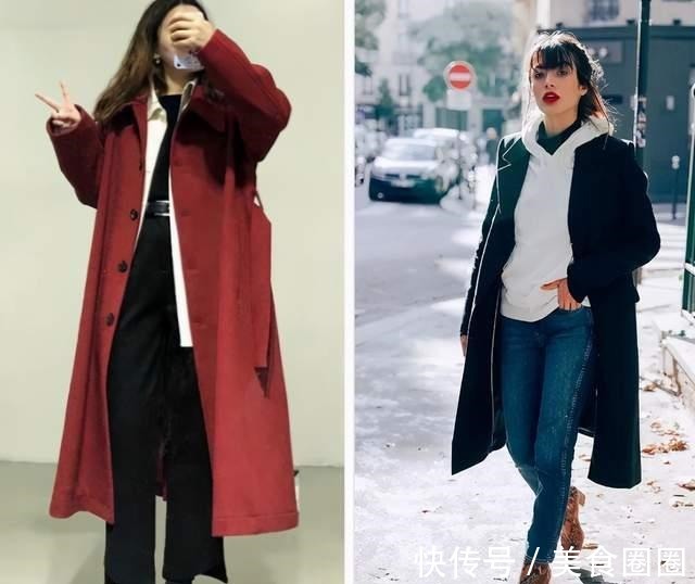 穿搭 又被刘雯惊艳了!基础款的“羽绒服+牛仔裤”,穿得时髦又显高!