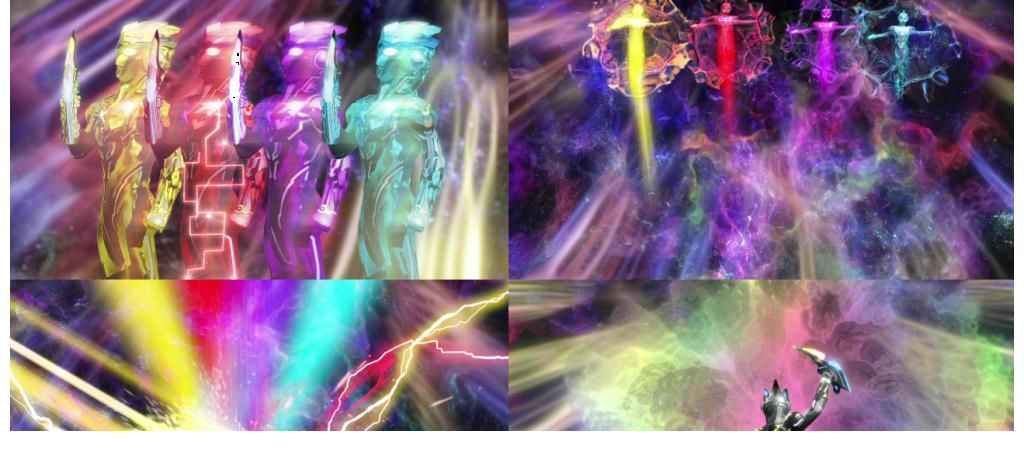 哉佩利敖|奥特曼中5个姿势最帅的技能，1个分身四个，1个剑指大地