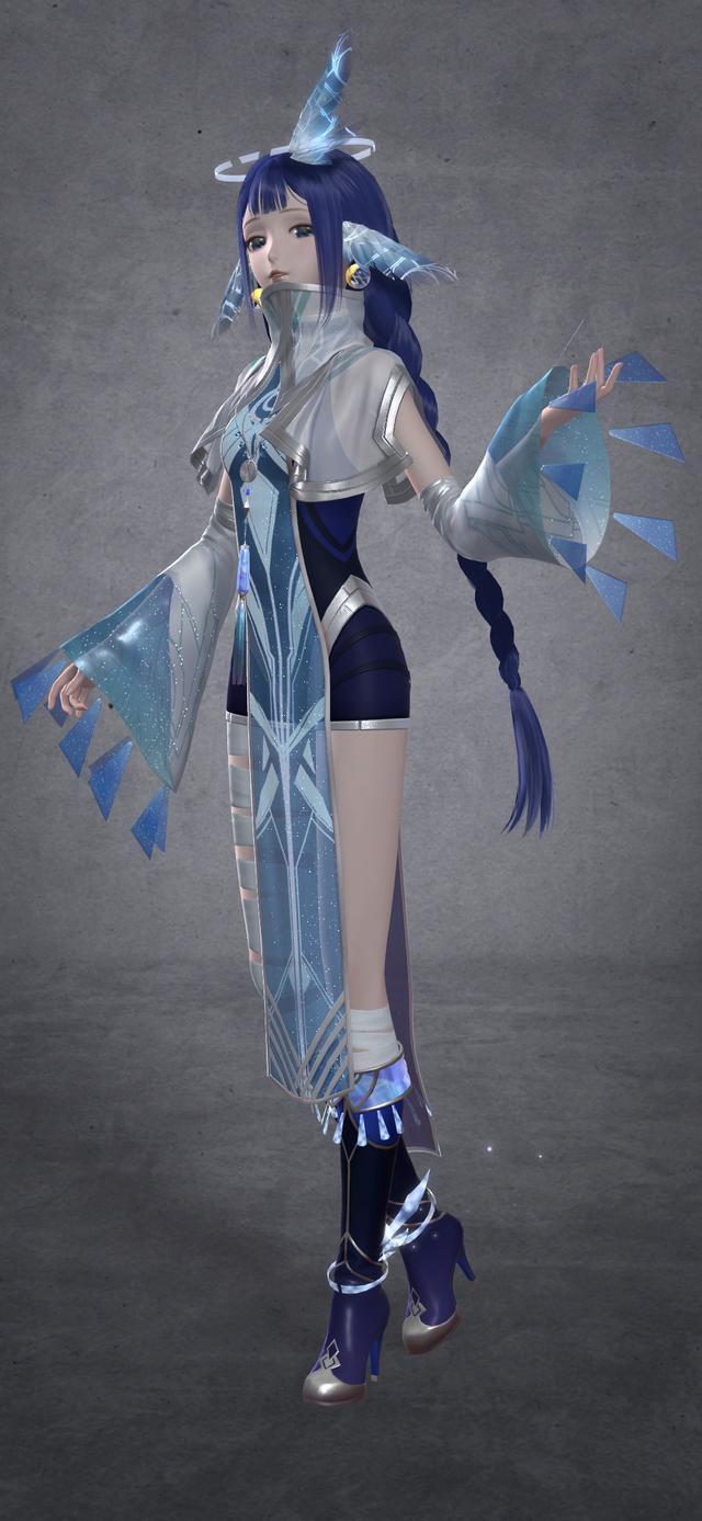 流光|闪耀暖暖魔羊「苍羽流光」拍照打卡!科技风套装你喜欢吗