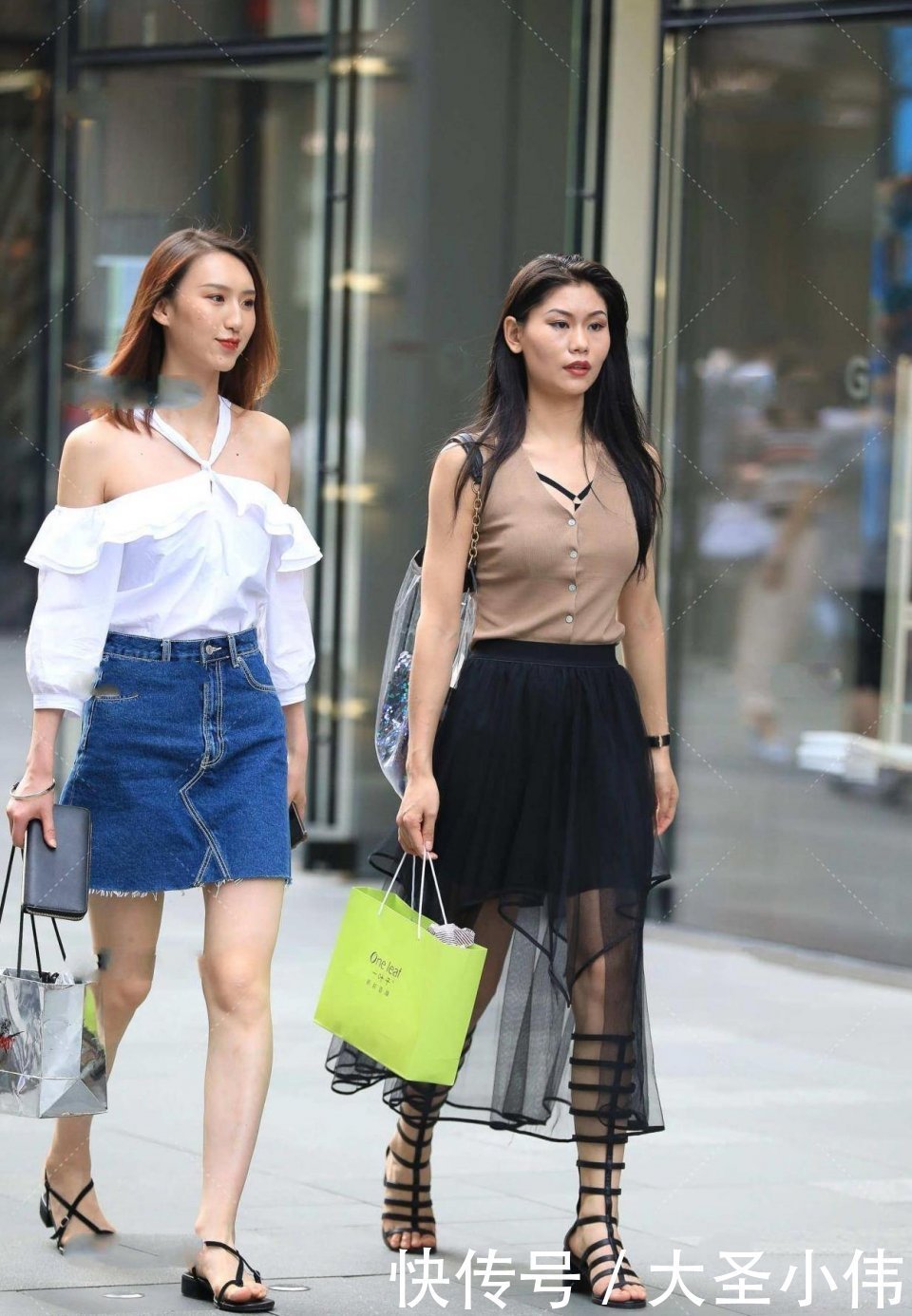 字裙|美女街拍:这真的是80后贵妇吗?拥有了十足的青春感,这是女人最美的通行证
