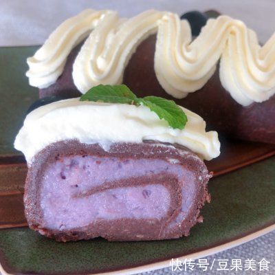 营养|3块钱搞定一道芋泥吐司蛋糕，不仅下饭还有有营养