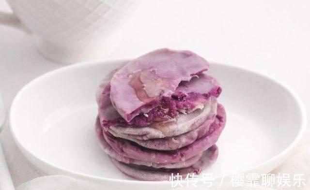 教你做低卡紫薯饼,不放油不揉面,适合懒人和减肥瘦身人士