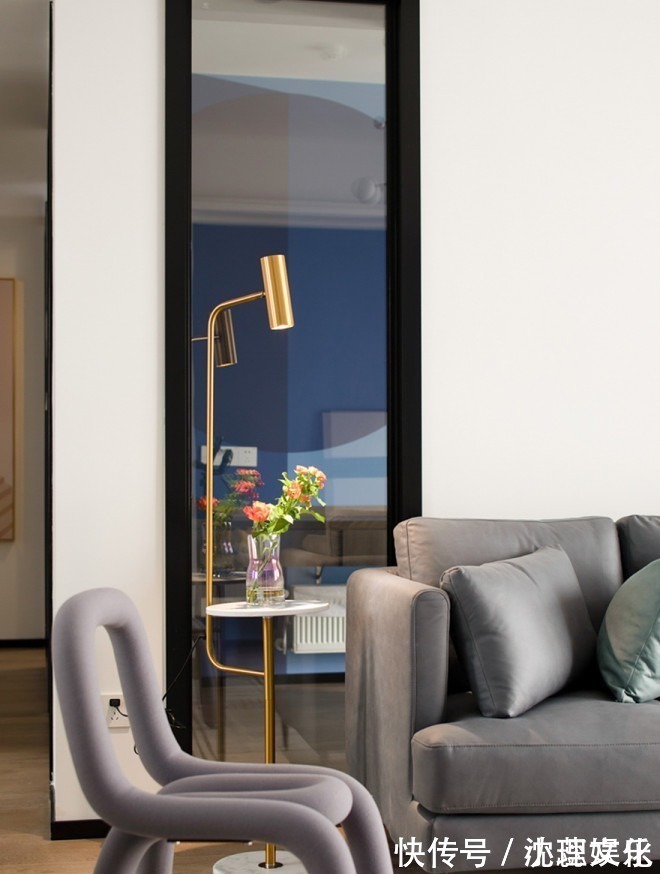 背景墙|看她家的配色,像吃了一口甜而不腻的糕点~