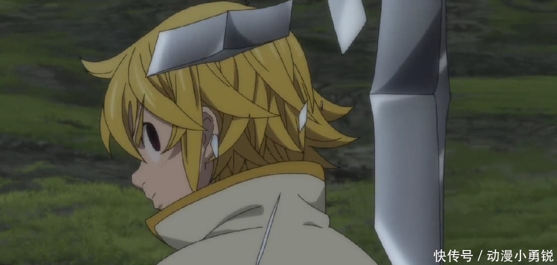 七大罪剧场版: 敌人瞧不起团长, 出言讽刺, 团长变身后立马认怂!