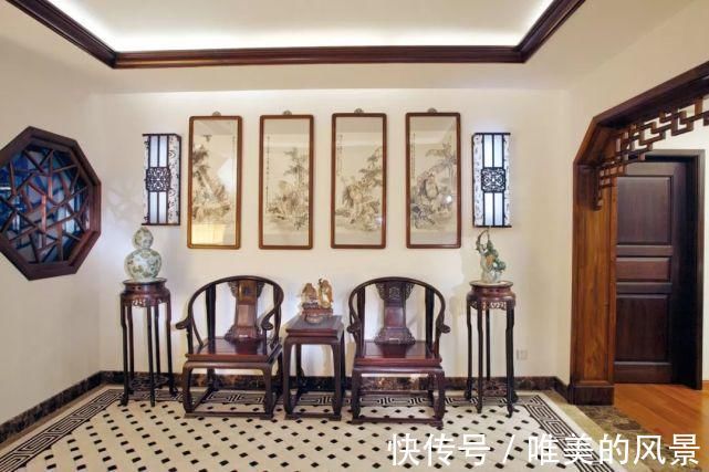 深木色|晒一家三口的新房子，150㎡中式装修，住的很惬意！