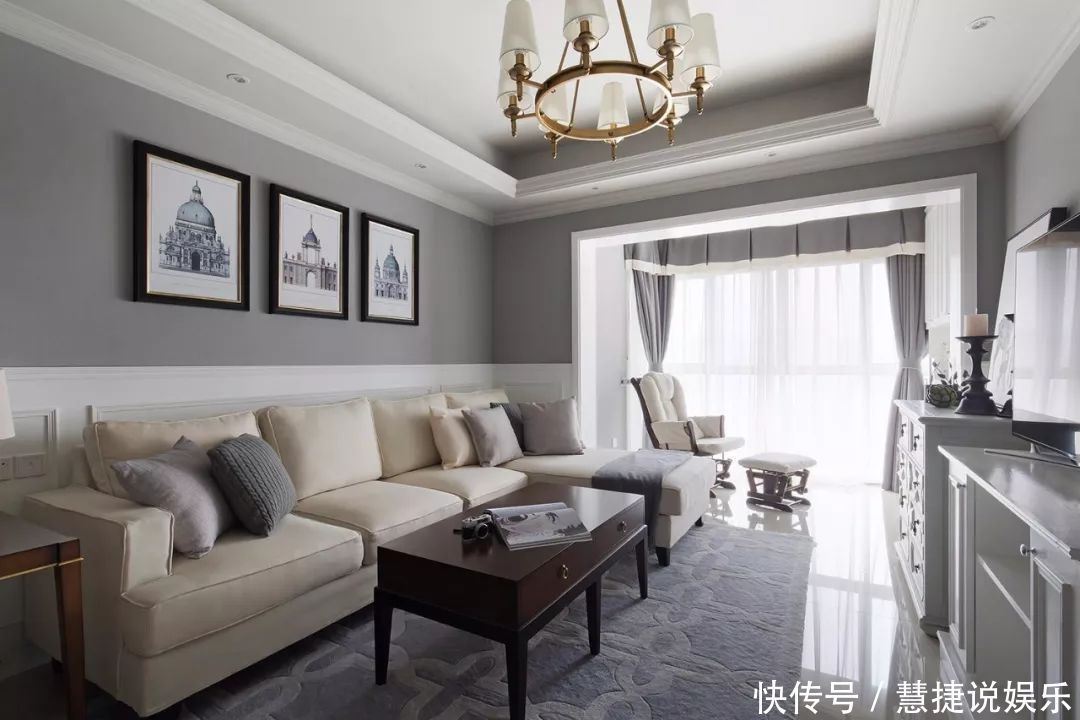 简约|33款高级灰的客厅，简约空间的高级感