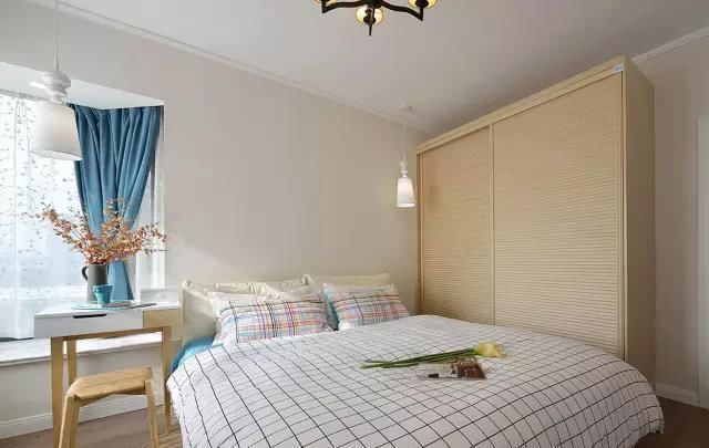 实用|100㎡现代简约风,全包下来15万,白色搁板太实用了