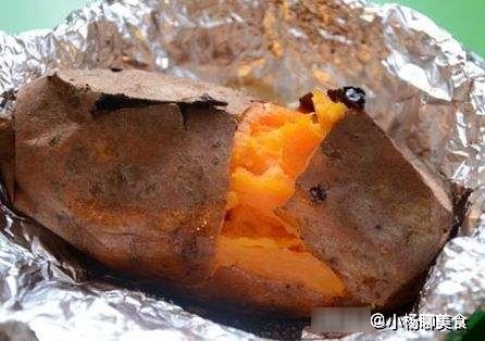 烤红薯，直接丢烤箱就错了！加点它，红薯香甜软糯，不会干巴巴