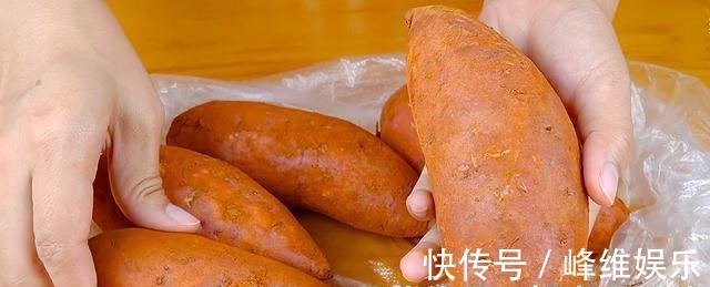 原来烤红薯这么简单，只需电饭煲，不加一滴水，个个香甜流糖汁