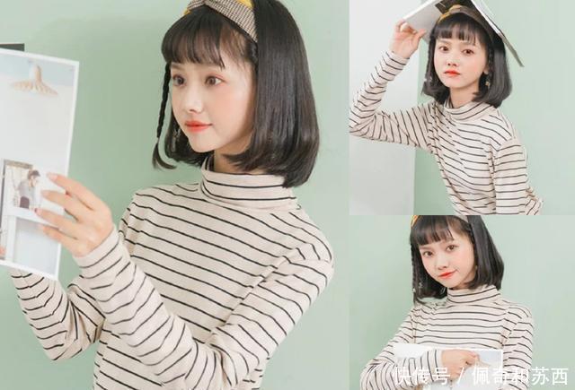 头发|最显脸瘦的几款“内扣卷”短发，瞬间提升气质，不失甜美可爱气息
