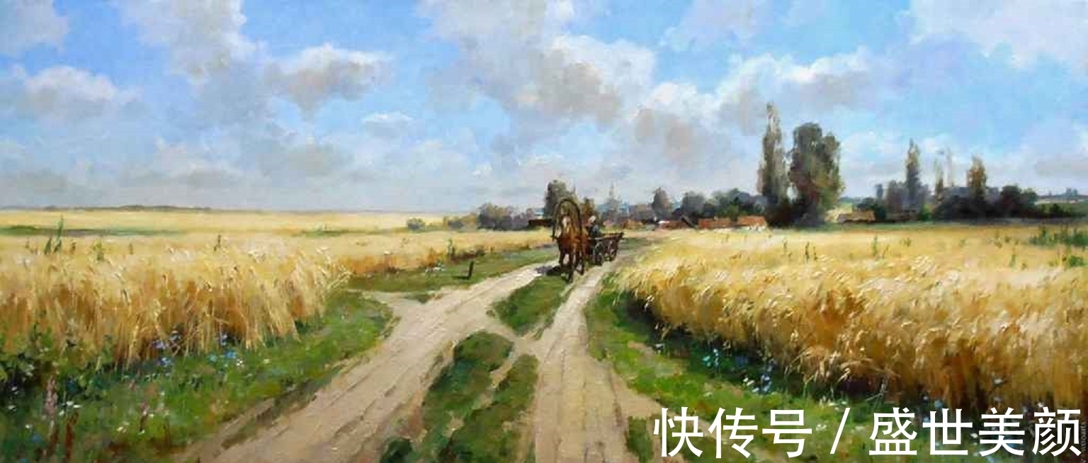 大师$瑰丽的色彩和跳动的光线——俄罗斯大师博日科夫绝美的风景画作