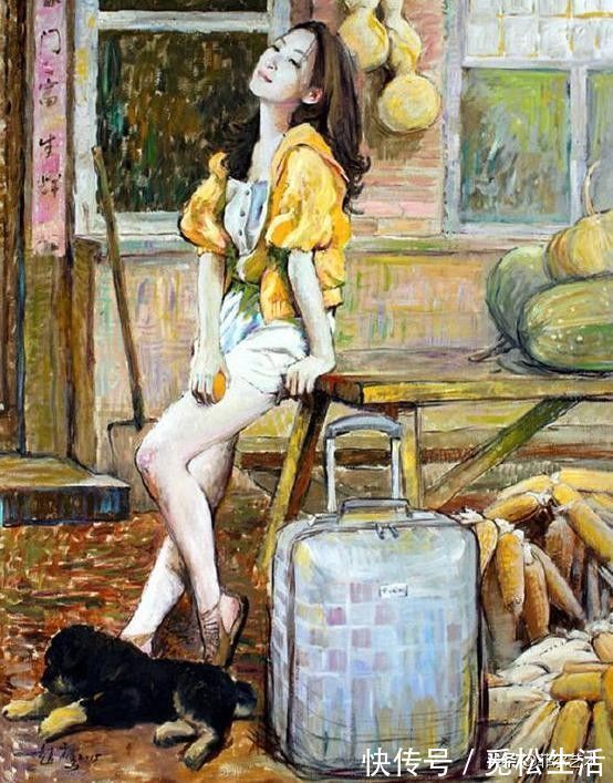 美术家协会@性感娇媚——著名艺术家赵鹰女体油画作品欣赏