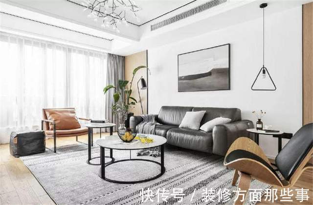 生活环境|123平简约风三居室,原木+白色为空间增添了几分清爽的自然感