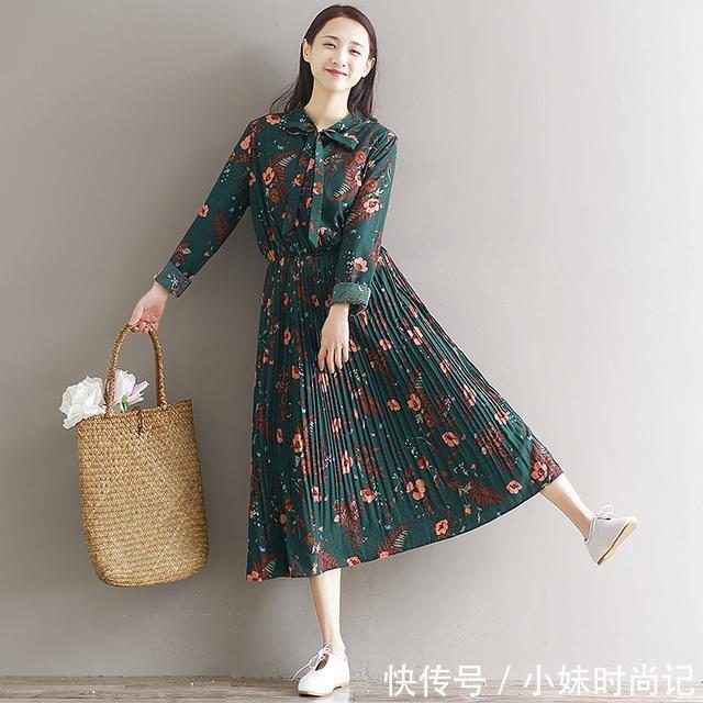 棉麻|穿上这几款美美的连衣裙,男神目光锁定你