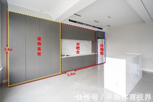 衣区|165㎡一梯一户大平层，改动4处细节换58㎡大横厅，不输别墅