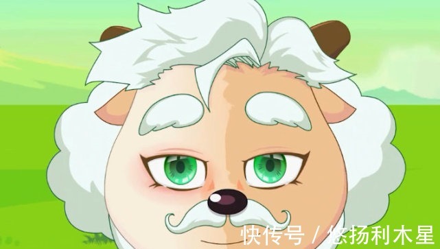 羊村|喜羊羊与灰太狼慢羊羊摘掉眼镜是什么样存在三种不同形象