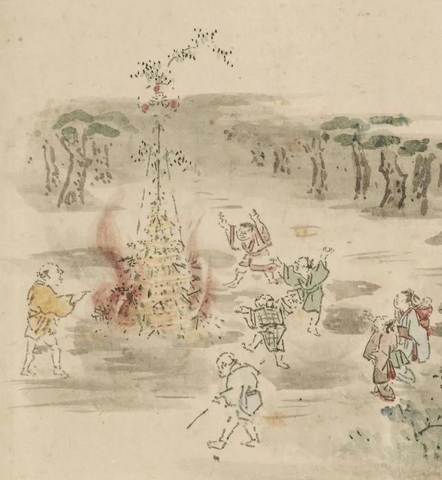 解读@荆村论画|民俗百态意笔成:《十二月图卷》解读