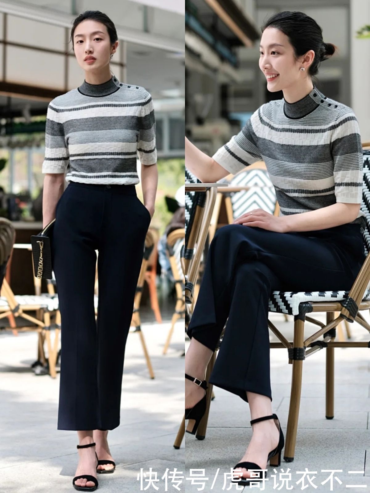 好喜欢这位小个子博主的显贵穿搭，身高1米6，也能穿出高级气场