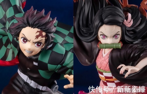 炭治郎|万代全新《鬼灭之刃》高端手办 炭治郎兄妹战斗版登场