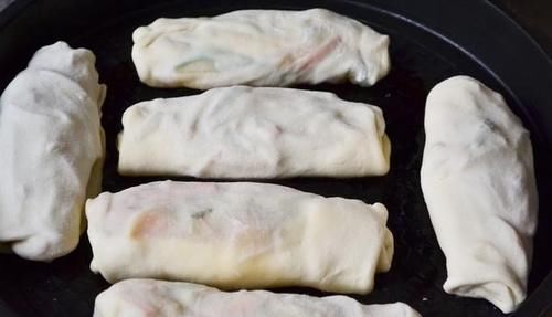 初春，最爱这款懒人早餐，皮薄馅多，比油条包子强多了，太香了