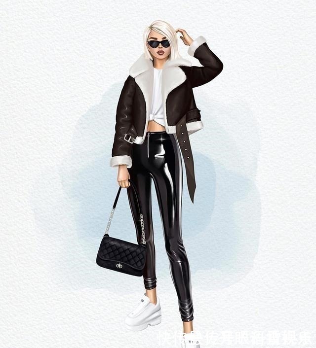 维多利亚#时光收集者的时装板绘,画出来的时尚风格录!