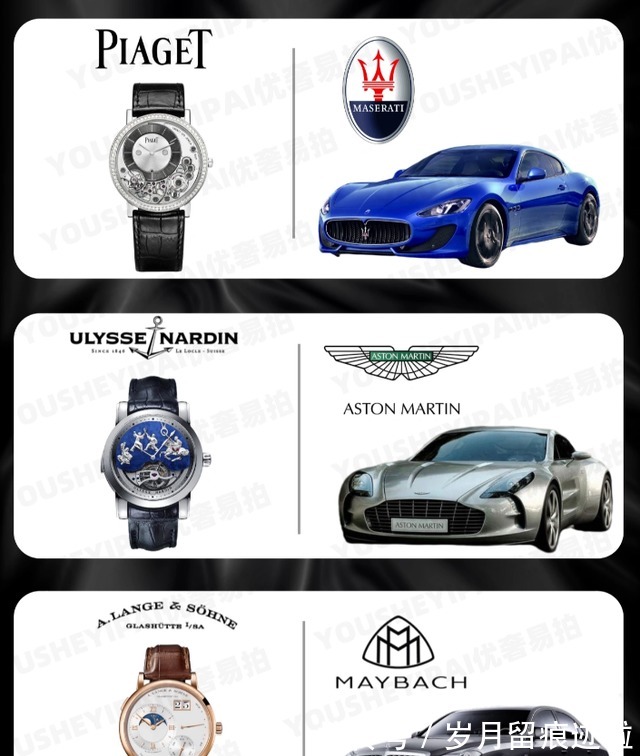 欧米茄 二手奢侈品｜开什么车戴什么表｜奢侈品手表！