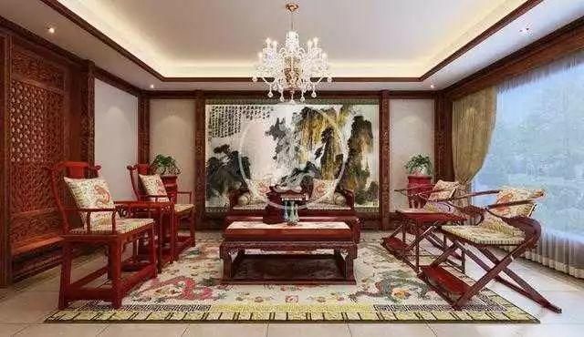 家具和字画搭配,更具韵味