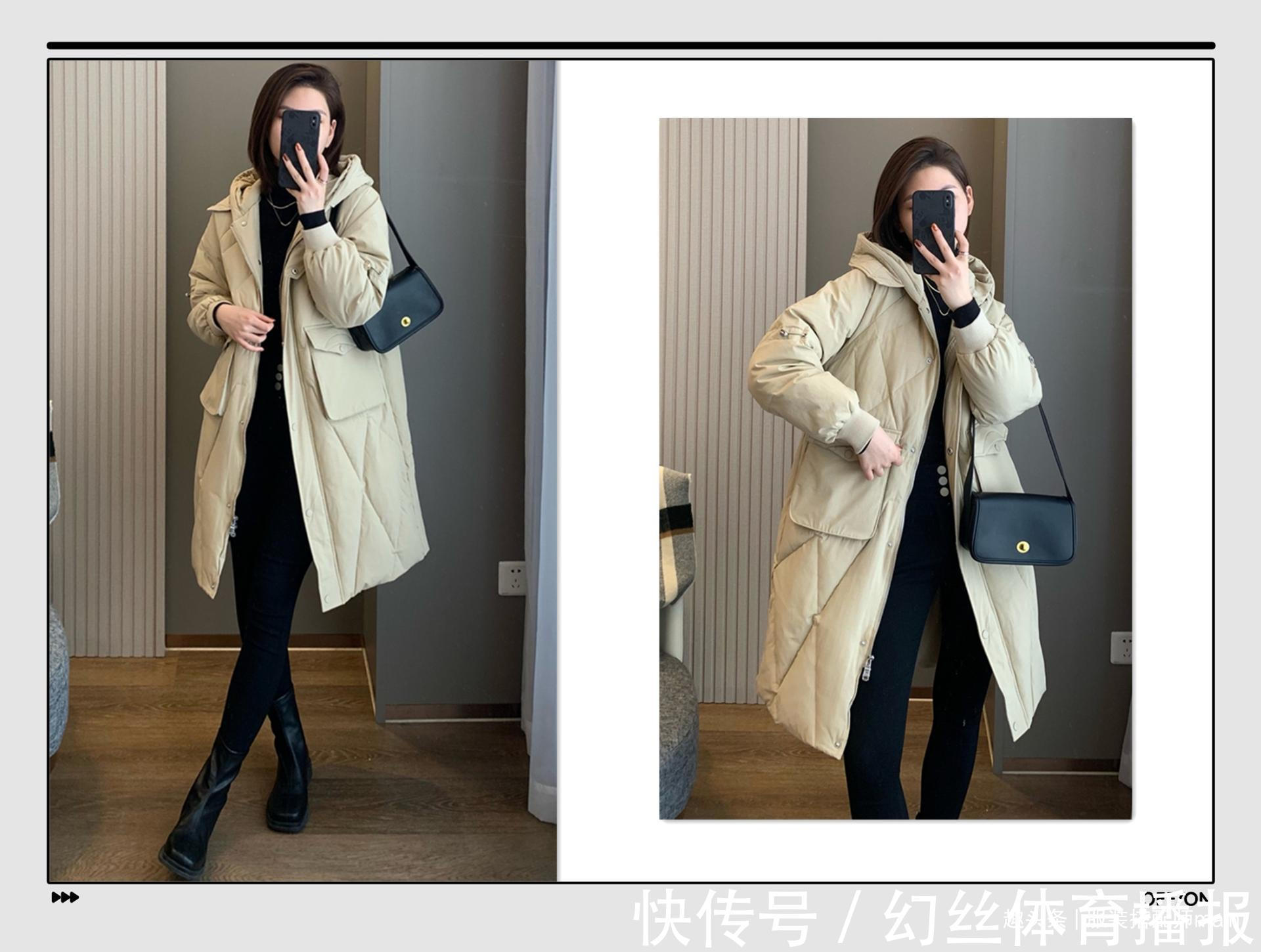 子女生 羽绒服穿搭中的3个细节,很多人都没注意,却能让你显瘦好几斤