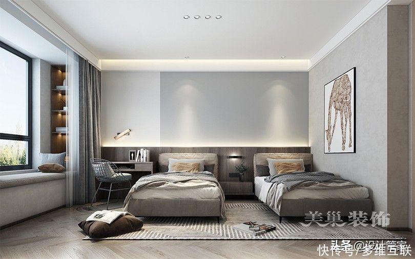 嵌入式|140平浪漫舒适的小复式,返璞归真的空间,日子过得精致惬意