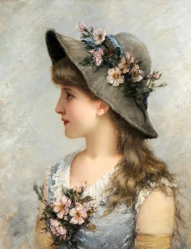 女性&埃米尔油画里的女性,无以名状之美!