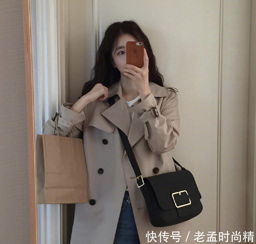 日常简约的时尚穿搭, 做一个棕色系的穿搭女孩, 你就是焦点