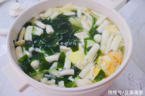裙帶菜|#我的養生日常-遠離秋燥#裙帶菜豆腐湯